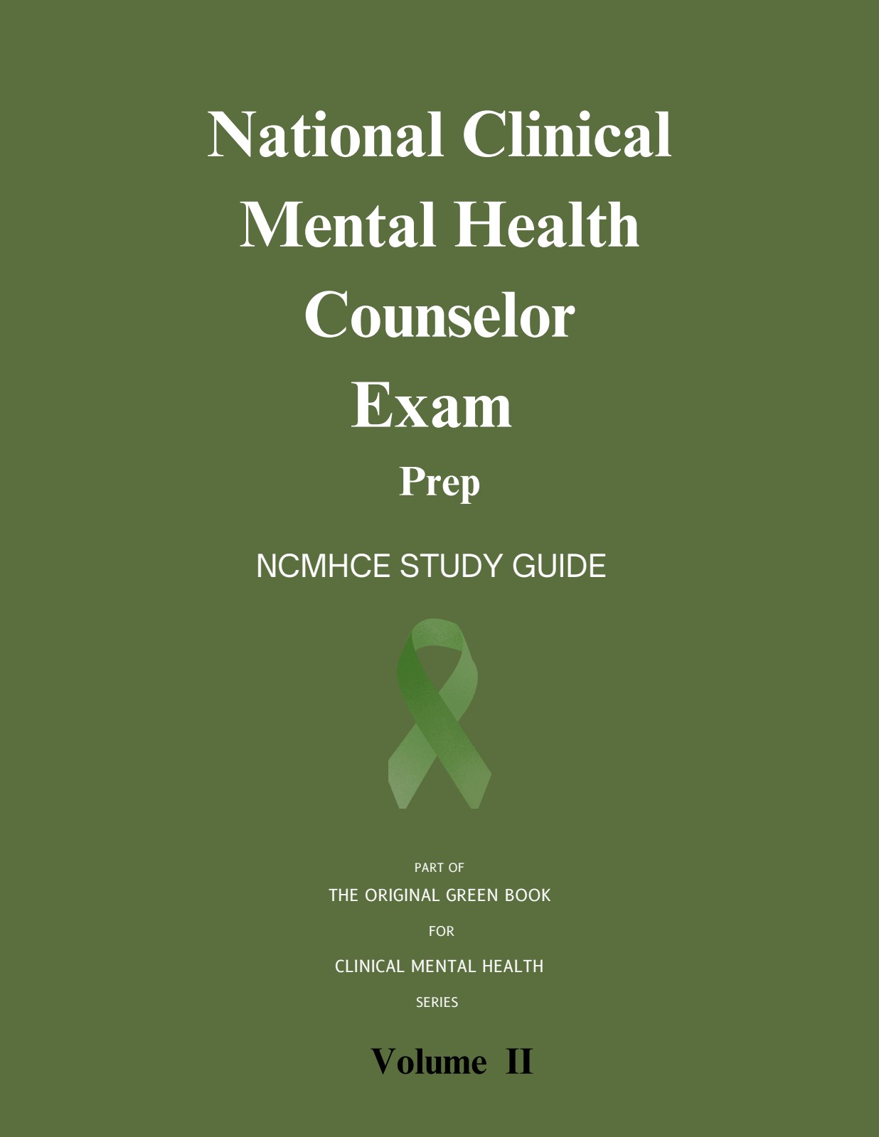 The NCMHCE Study Guide book cover